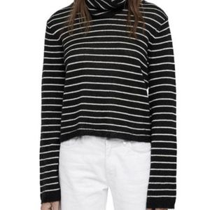 ALLSAINTS MARTY STRIPED TURTLENECK